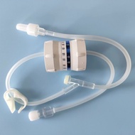 50pcs IV Flow Regulator Infusion Extension Tube with Micro Regulator Precision Flow Extension Tube