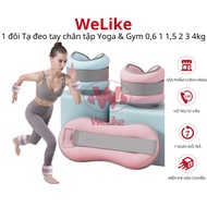 Welike Sport leg weights (2 pieces) - gym yoga running arm weights made of high quality materials 0.