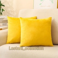 VFTD Sofa Cushion Cover 40X40 45X45 50X50 60X60 Plain Yellow Swedish Material