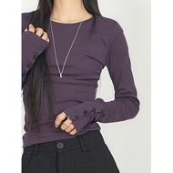 Codibook|Korea EEZEE Long Sleeve Top Women's Clothing