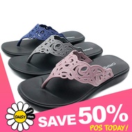 🌼𝗗𝗔𝗜𝗦𝗬🌼「Size 36-41」Women Flip-Flop Slippers | Teenagers Girls Shoes | Black Red Pink | | Selipar Per