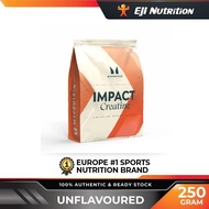 MYPROTEIN Impact Creatine / Creatine Monohydrate Powder 250g / 500g Muscle Builder Strength Post Wor