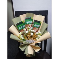 bouquet coklat / bouquet murah /bouquet jimat /bouquet birthday /bouquet surprise /bouquet pepero /b
