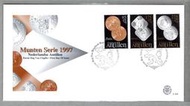 【流動郵幣世界】荷屬安地列斯1997年(E-285)錢幣套票首日封