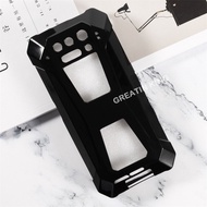 Casing For Unihertz 8849 Tank 2 Pro Phone Case Shell Soft TPU Silicone Black Protective Cover
