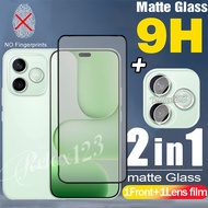 For Honor 600e 5G 2in1 Matte Frosted Glass and Lens Film For Honor 600 Lite Honor 600 Pro Honor 600 
