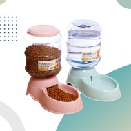 3.8L Pet Automatic Feeder Dog Cat Water Dispense auto pet feeder Anjing Kucing Food Makanan Auto Dri