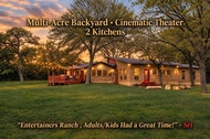 Dunlap Oasis, 5BD Luxury Ranch! Home Theater, 2 Kitchens, Near COTA & Airport