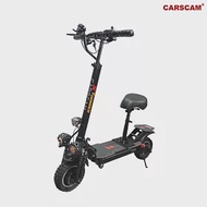 CARSCAM 超大馬力2400W 48V鋰電雙驅電動折疊滑板車