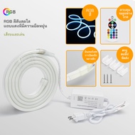 ไฟนีออน LED AC 220V พร้อมรีโมทคอนโทรล IP65 กันน้ำ 3M/5M/10M/15M/20M