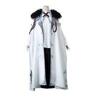 【Ready Stock】Fatui The Knave Cosplay Costume Genshin Impact Arlecchino Cos  Set Cloak
