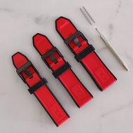 Suitable for Dissay Watch Strap DZ4530/4526/7370/7431 Red Silicone Watch 22mm 26mm 28mm