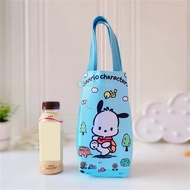 Environmental Protection Durable Popular Milk Tea Canvas Material Green Foldable Innovative Kettle Bag Hand Cup Set Travel Adorable Unique Umbrella Cup Storage