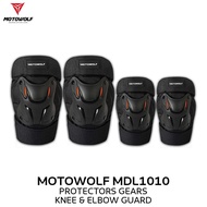 MOTOWOLF Protectors Gears MDL1010 Knee & Elbow Guard Riding Gear Motorcycle Unisex