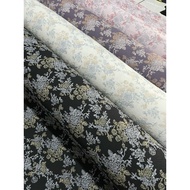 ANDARA BRANDED FLOWER MOTIF CRINGKLE FABRIC