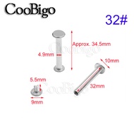 Metal Binding Chicago Screw Binder Loose Leaf Clip Fastener DIY Photo Album Scrapbook Bookkeeping Ac