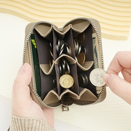 wallet with coin pouch coin pouch Genuine Leather Coin Storage & Purse - Compact Coin Organizer