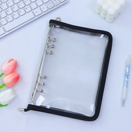 A5 zippered loose leaf photo album large capacity 3-inch small card album 5-inch sparkling transpare