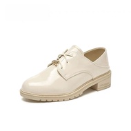 Giày Đơn Nữ DUSTO Đế Cao Gót Mềm Mũi Tròn Phong Cách Nước Hoa Thời Trang Thường Ngày Mùa Thu 2024 Gi