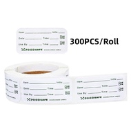 300pcs/Roll Label stiker Expired Date Food Storage Label Tanggal Kadaluwarsa Serbaguna Tanggal Expir