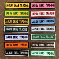 NAMETAG SULAM SEKOLAH 1 BARIS