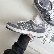 -EJ- Zero Defect NEW BALANCE 480 NB Suede Men's Women's Shoes Dark Gray BB480LEC 3OMP