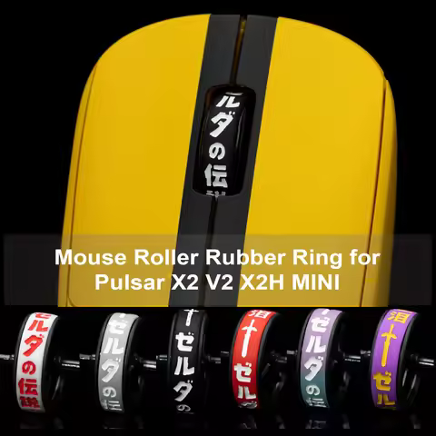 BTL Mouse Roller Rubber Ring for Pulsar X2 V2 X2H Mini Replacement Scroll Wheel Collar Pulley Mice R