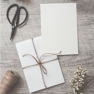 BLANK ENVELOPE CONTENTS BLANK GREETING CARD A5/ A6 A7/
