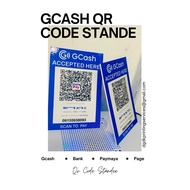 GCASH QR CODE STANDE Qr Stande sintra gcash paymaya bank social media qr code
