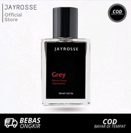 Parfum Pria GREY Jayrosse ASLI Tahan Lama Minyak Wangi Cowok Viral Di Tik Tok
