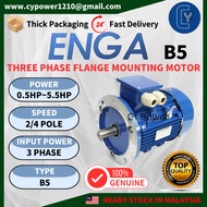 ENGA Motor B5 0.5HP~5.5HP(0.37~4KW) Three Phase Motor B5 Flange Motor Electric Motor Industry Motor