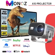 A10 Projector 4K Full HD Portable Projector Mini Projector for phone and laptop with bluetooth wifi