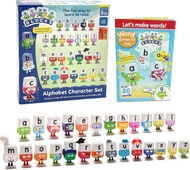 Alphablocks Alphabet Character Set with Activity Book Phonics 英文拼音