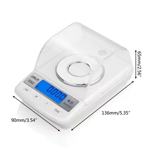U2JC Pocket Scale 0.001g 50g Digital Scale Jewelry Ounces Grain Scale