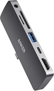 Anker USB C Hub for iPad Pro, PowerExpand Direct 6-in-1 USB C Adapter, with 60W Power Delivery, 4K HDMI, Audio, USB 3.0, SD and microSD Card Reader (Not Compatible with iPad Pro and iPad Mini 2021)