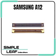 Samsung A12 LCD Socket PCB Connector
