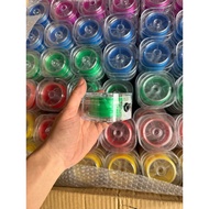 Random color elastic band roll 35m long