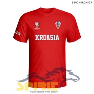 Uefa Euro 2024 Croatia jersey t-shirt