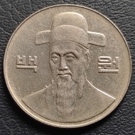 Uang Koin Kuno Luar 100 Won Korea Selatan Tkp-11