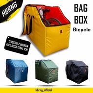 Pex box Folding Bike hbrng Folding Bike box cover Bag - Yellow 16-22 inch