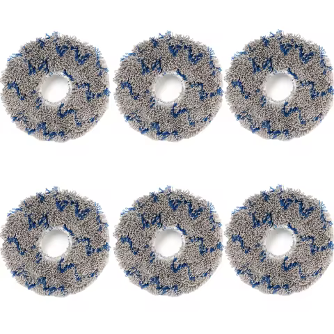 Mop Pads Replacement Compatible with Ecovacs Deebot X1/X2/T10/T20/T30/T30S/N30 Robot Vacuum Cleaner 