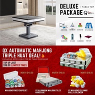 🀄(𝐒𝐆 𝐒𝐓𝐎𝐂𝐊𝐒) QX Automatic Mahjong Table / QX Ultra Slim Foldable Automatic Mahjong Table