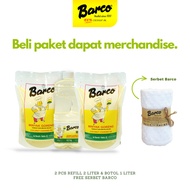 Paket Minyak Barco! 2 Pcs Refill 2 Liter & Botol 1 Liter (Free Serbet)