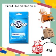 Ready Stock Wrigley's Eclipse Chewy Mints Peppermint (45g) pack