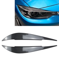 Carbon Fiber Front Headlight Eyebrow Trim For BMW 4 Series F32 F33 F36 2012-2020