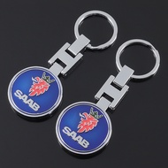 Saab Keychain 9-3 9-5 Car Key Metal Decorative Pendant