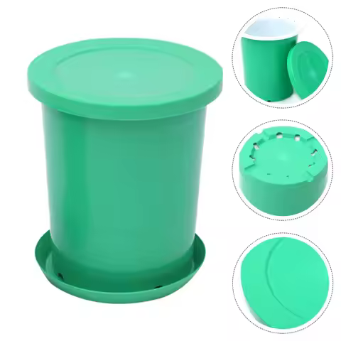 1Set Bean Sprout Jar Vegetable Sprouting Kit Plastic Hydroponics Planting Barrel Home Kitchen Garden