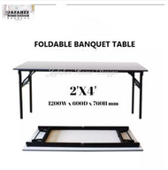 JHD  3V Foldable Banquet Table 2'X4' (420)