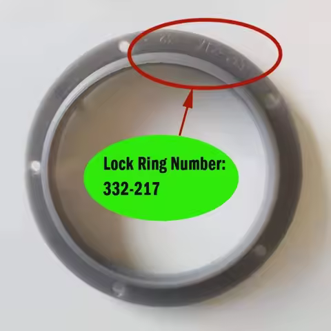 100% New For CUCKOO/FUKU Lock Inner Ring Seal Inner Cover Ring Rice cooker Accessories Lock Ring No.