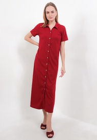 X8 Ursula Dresses - dress wanita maroon